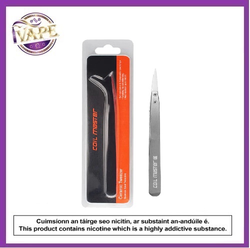 Coil Master Ceramic Tweezers Sharp